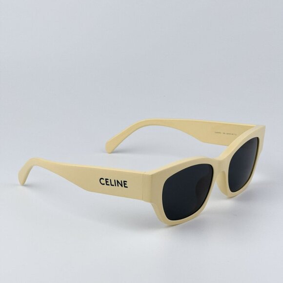 Celine CL40197U 39A MONOCHROMS BRAND NEW Sunglasses Light Brown Smoke Unisex - Picture 6 of 12